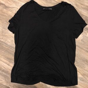 HRH Oversized Tee V-Neck with Pocket